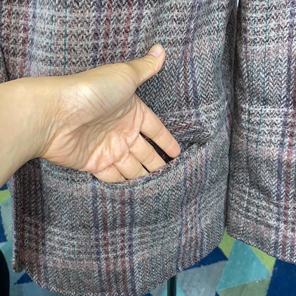 337. Ciaro vintage 100% wool blazer, size 10 - Picture 4 of 8